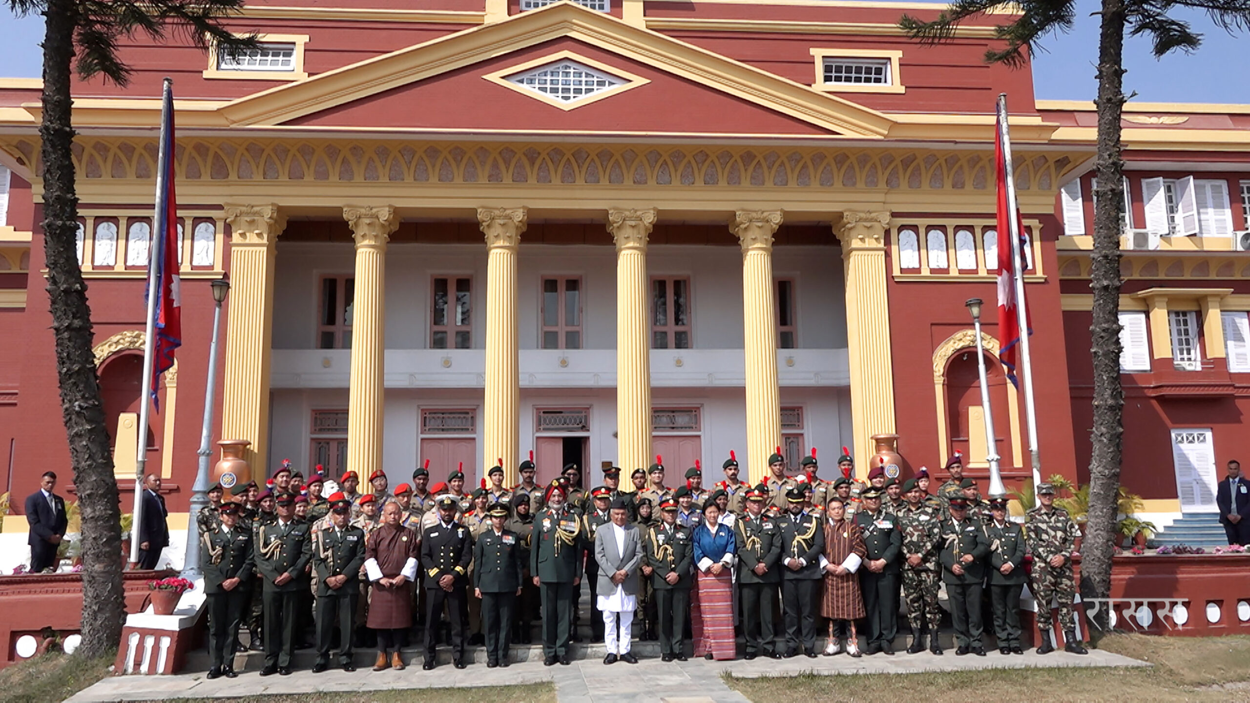 NCC delegations from India, Bhutan, and Maldives meet President Paudel