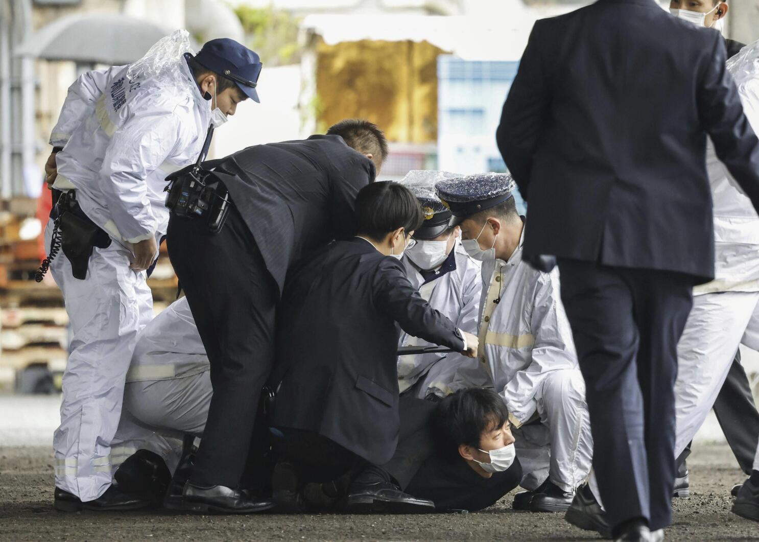 Man gets 10 years’ jail for throwing pipe bomb at Japan ex-PM: reports