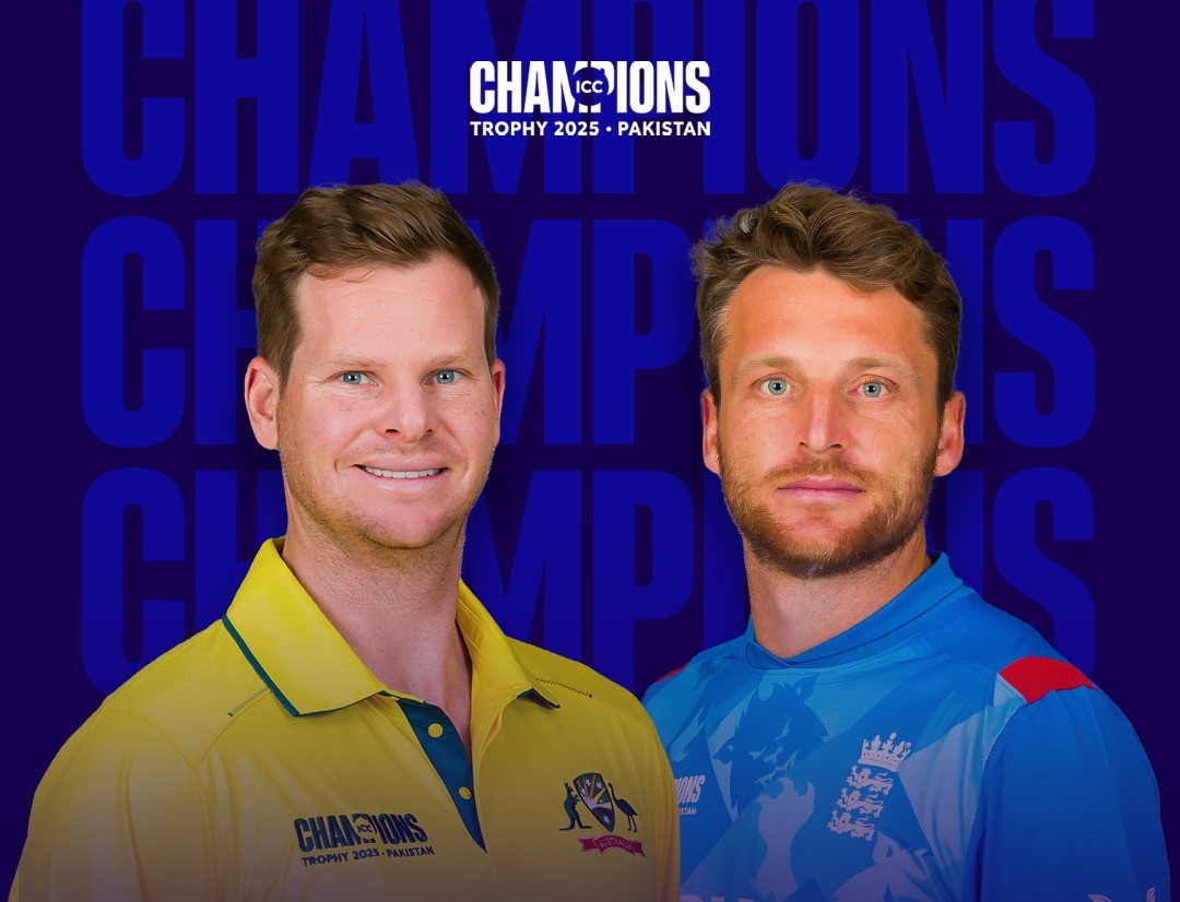 Australia & England clash in ICC Champions Trophy 2025 group stage finale