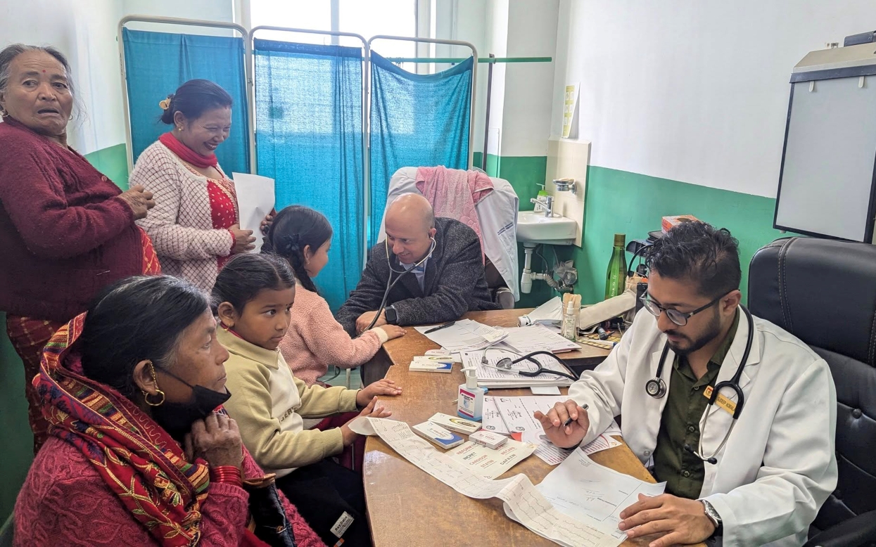 Free cardiac health checkup provided to 3500 people in Gorkha