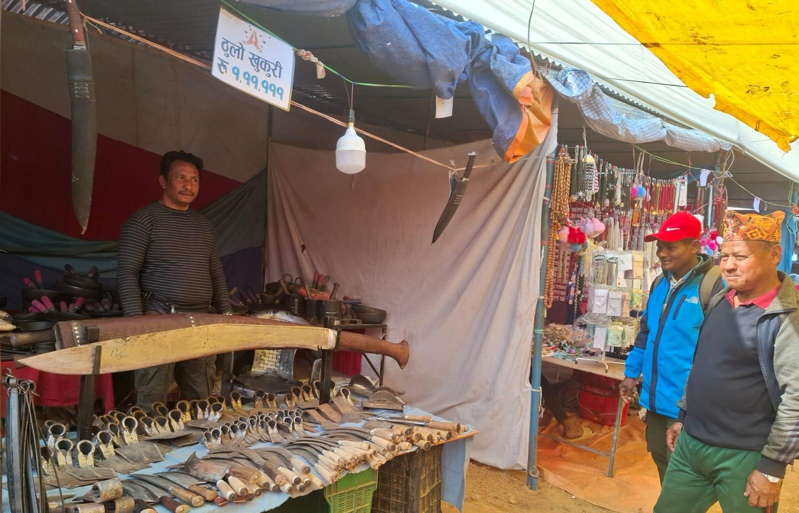 Giant 30-kg khukuri worth over Rs 111,111 showcased at Rampur festival