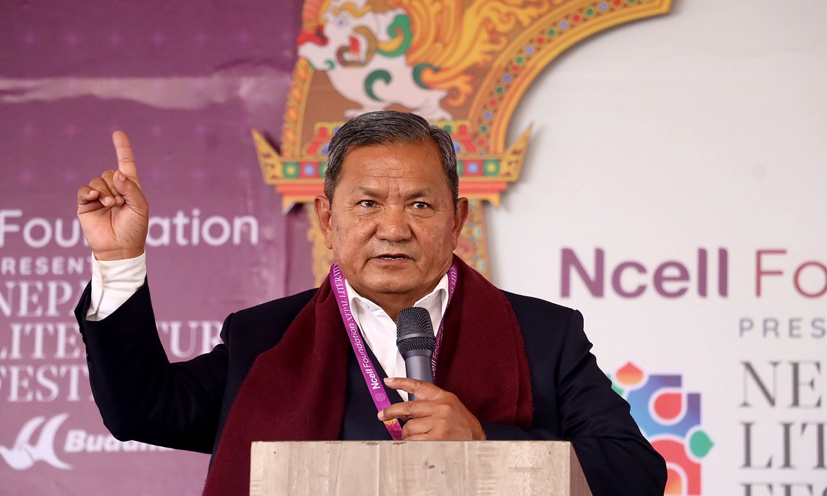 Literature is a change agent: Communications Minister Gurung