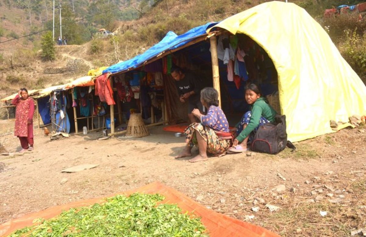 Khanikhola families endure cold in tents for 4 months