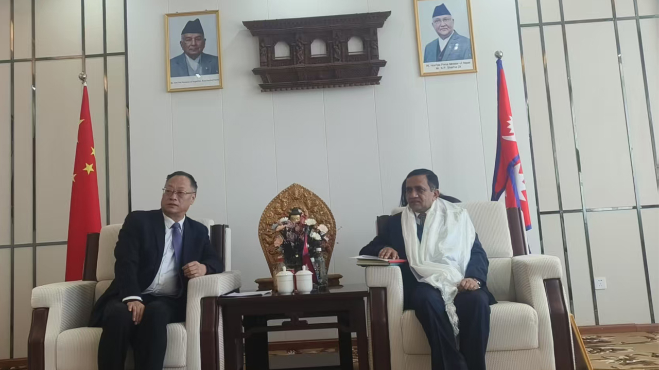 Nepali & Chinese officials discuss ways to facilitate trade