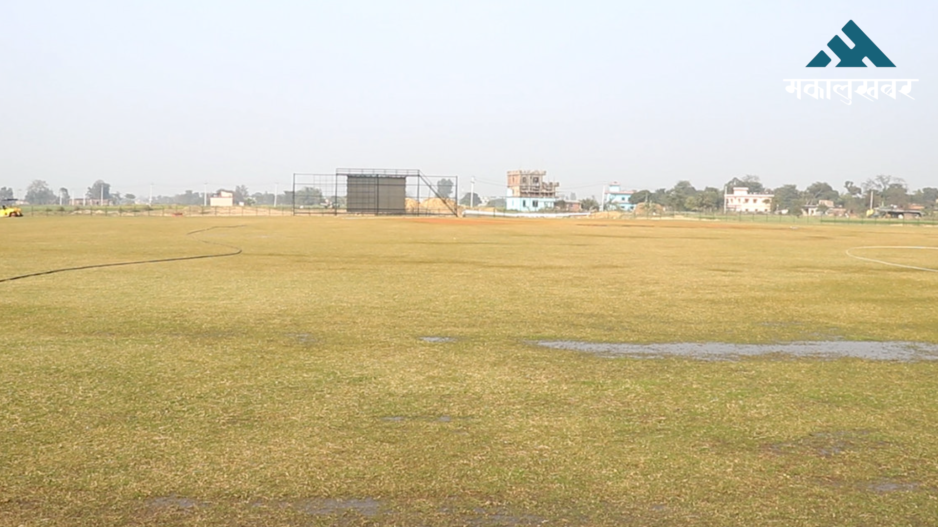 Floodlights installation begins at Extradeck Oval Cricket Stadium