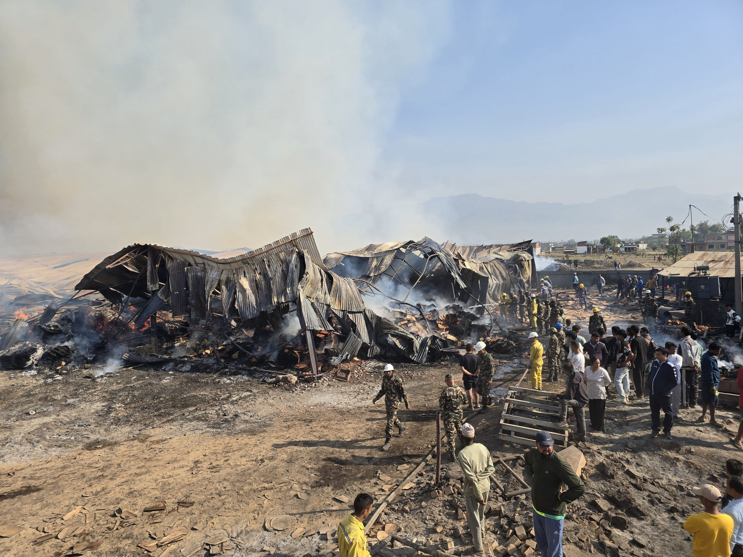Shangrila Plywood Industry fire caused millions in damages (photos)