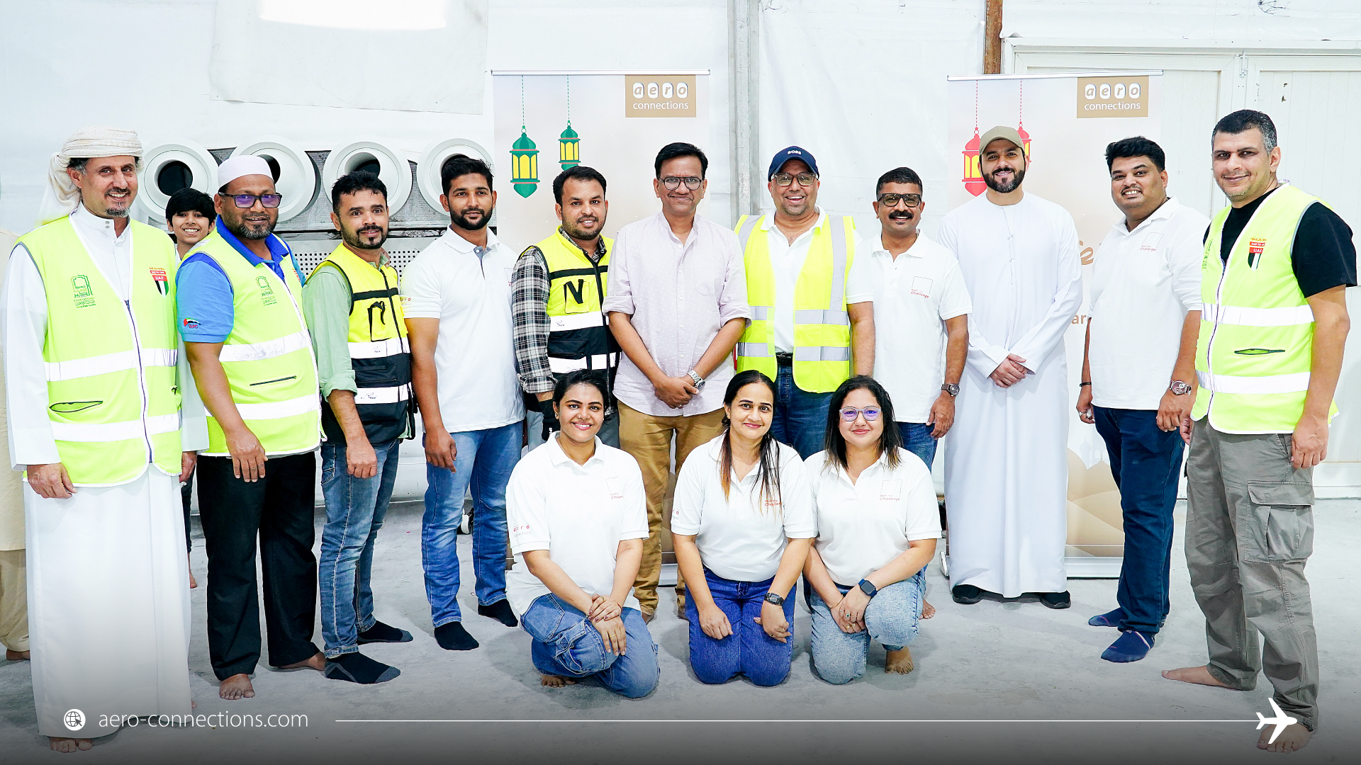 AeroConnections distributes Iftar meal to blue collar workers