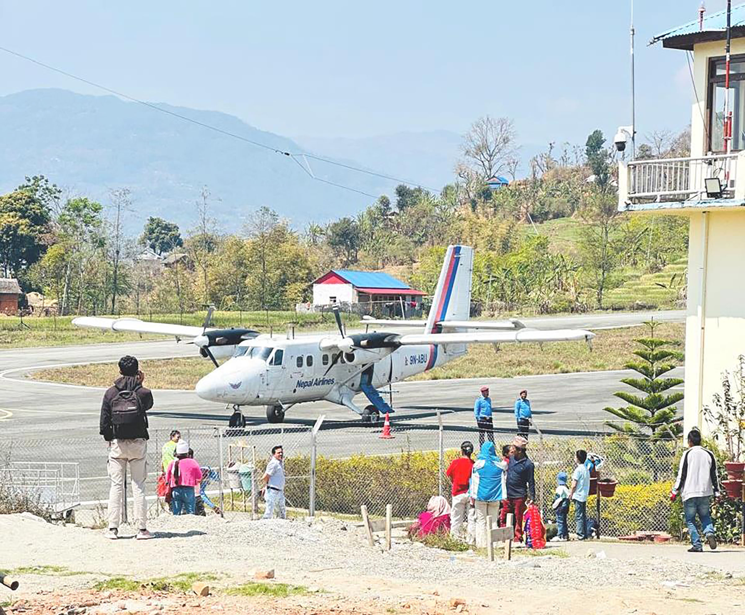 Flight resumes at Bhojpur Airport after three-months shutdown