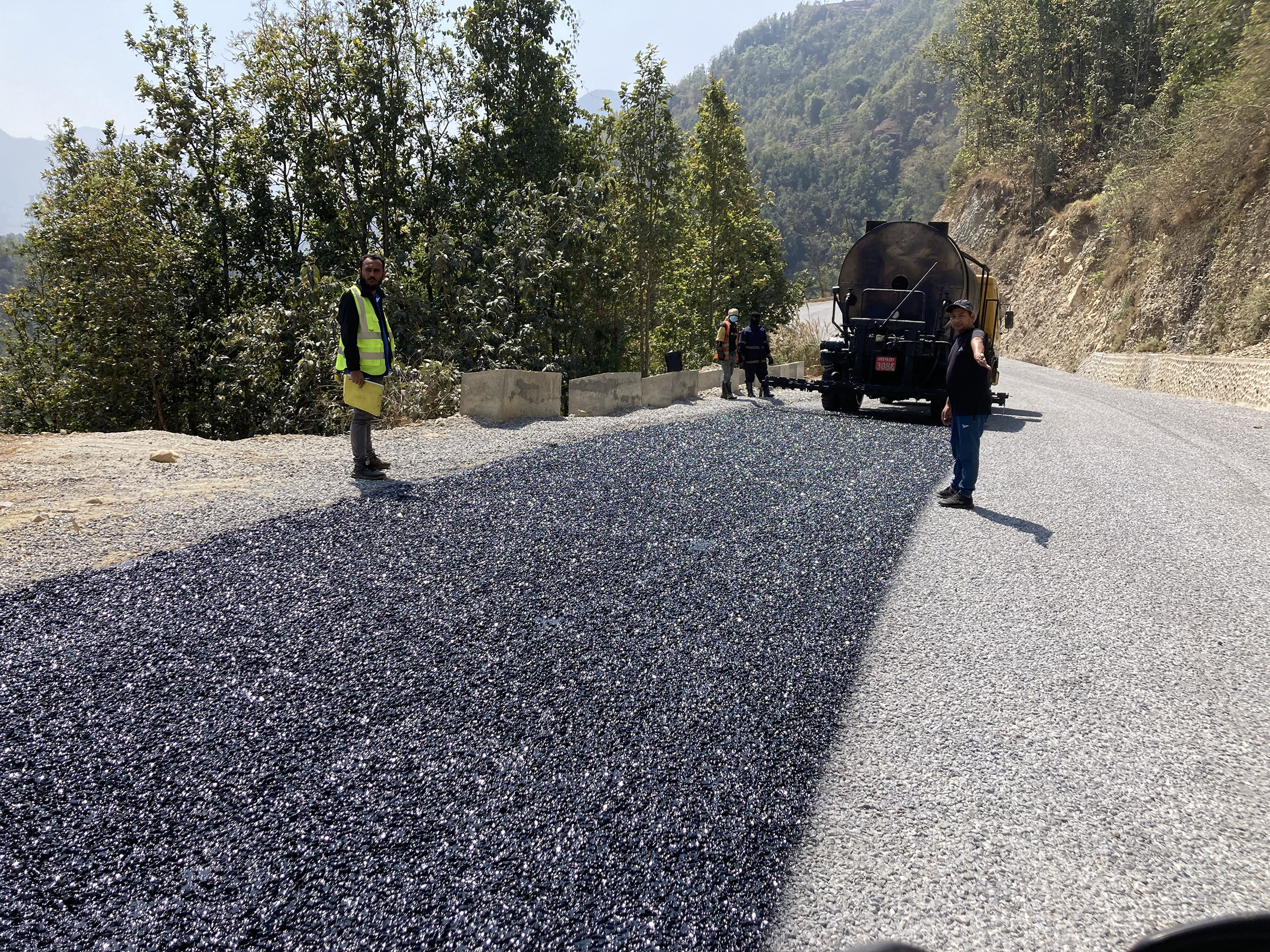 Work resumes on Mahure–Foksingtar road after 31-years of delay