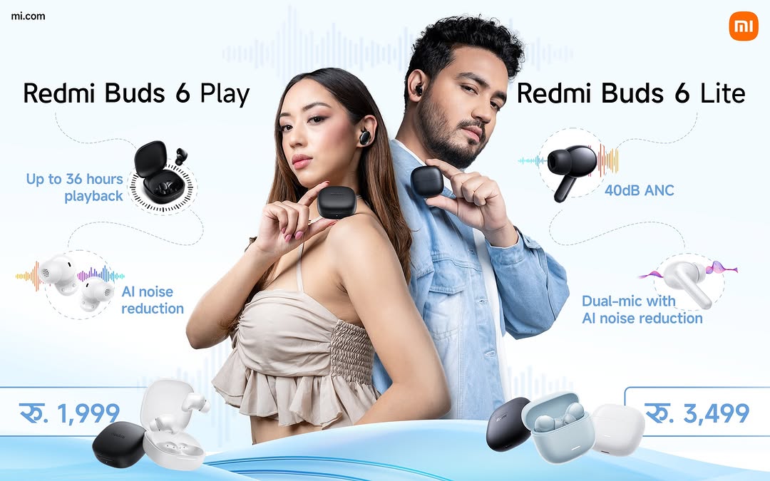 Xiaomi launches ‘Redmi Buds 6’ series in Nepal