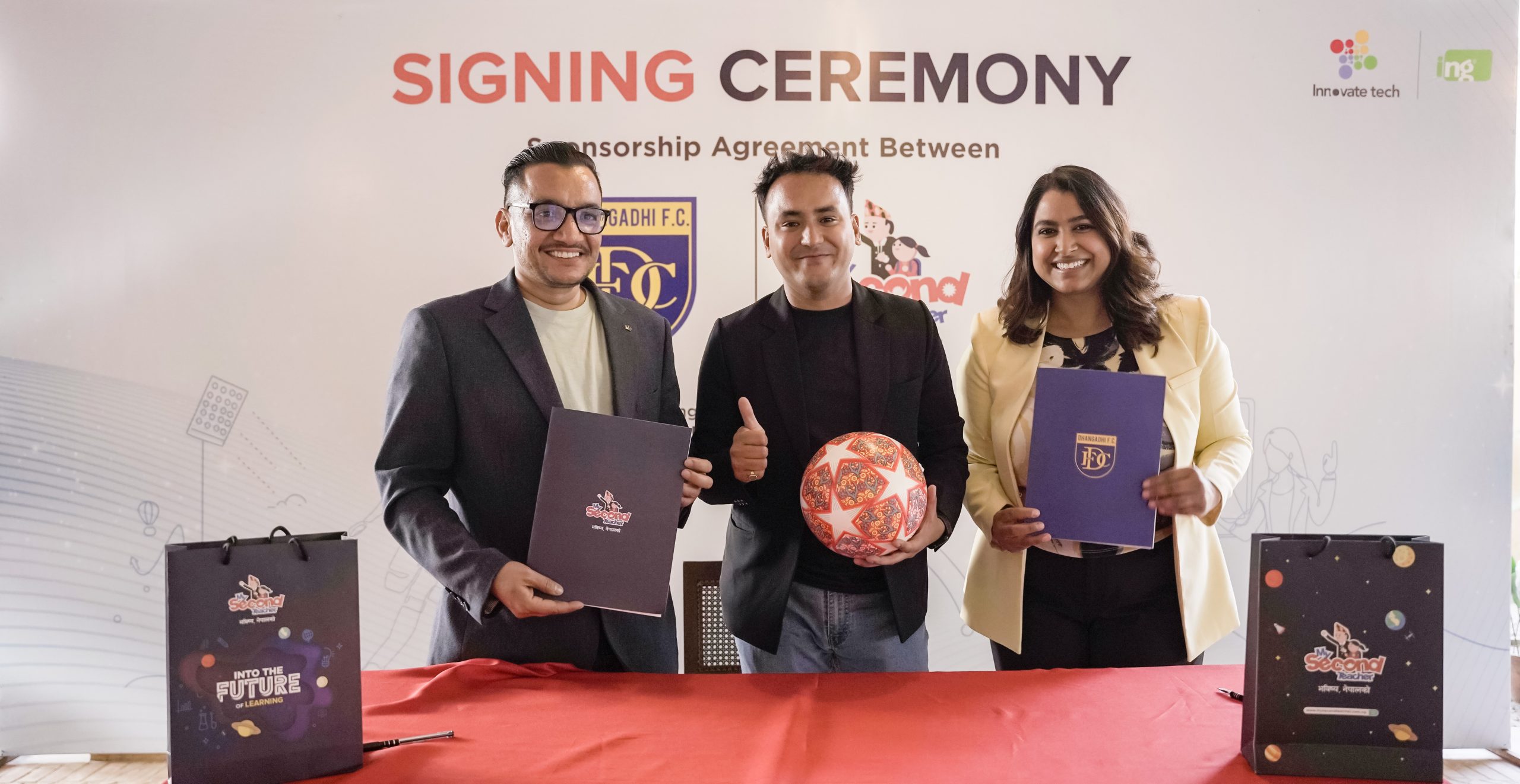 My Second Teacher becomes main sponsor of Dhangadhi FC for NSL 2025