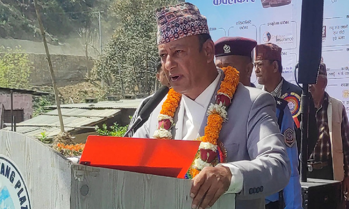 Minister Khadka pledges restoration of flood-hit Melamchi, Helambu