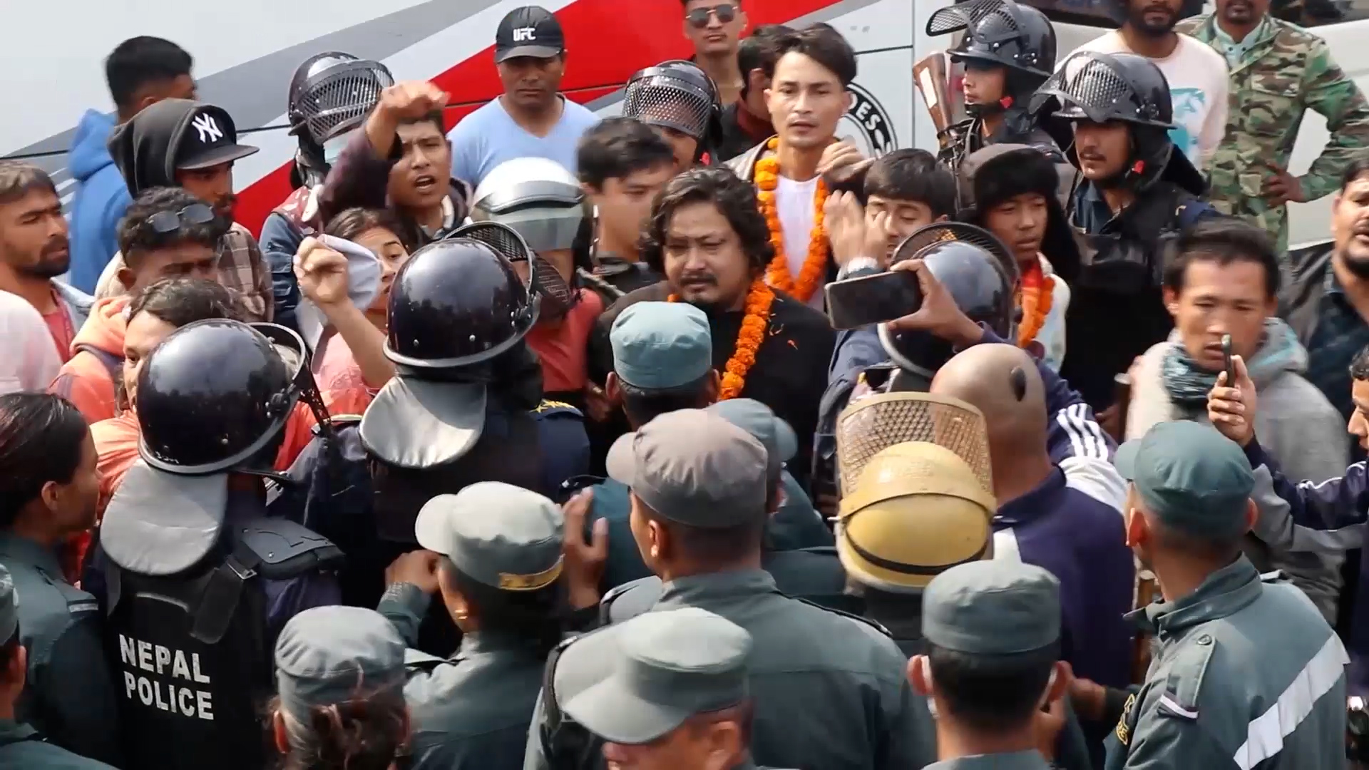 Tension in Pokhara as metropolitan police halt Kotihom Bhoomi Pooja
