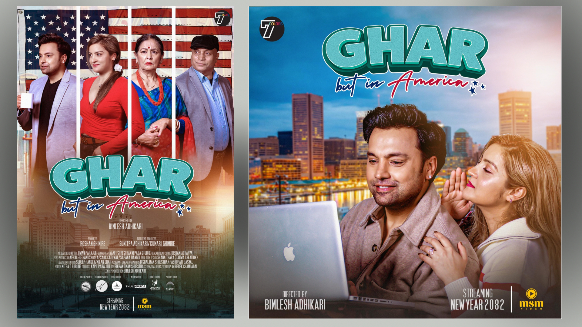 Nepali web beries ‘Ghar But In America’ reveals two posters