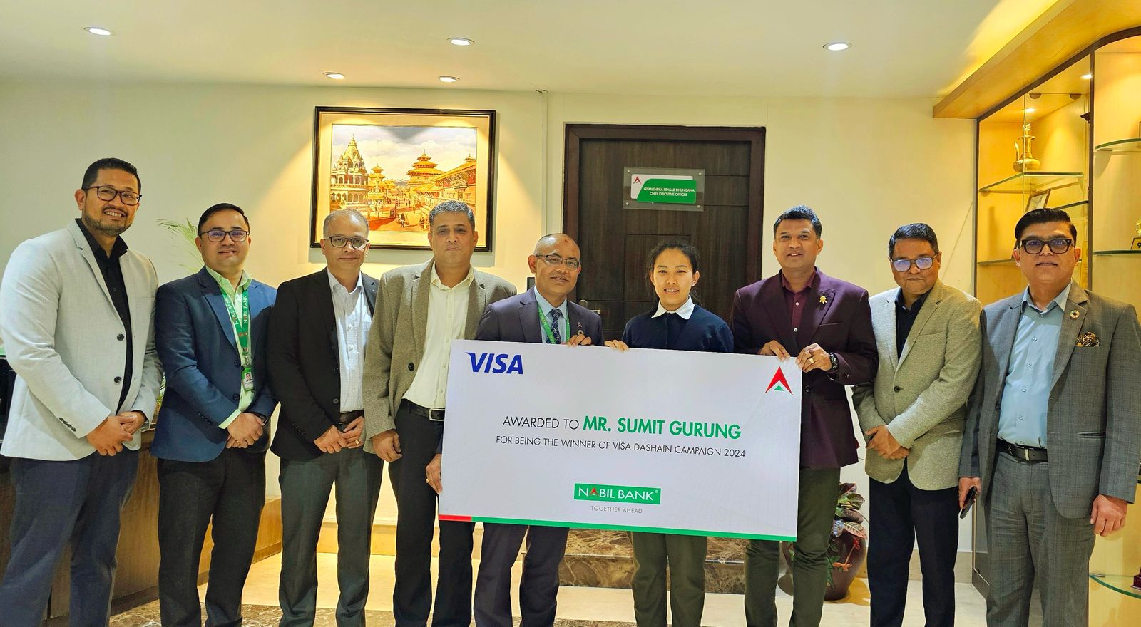 Five Nabil Bank cardholders win in Visa’s ‘top 25 spender campaign’