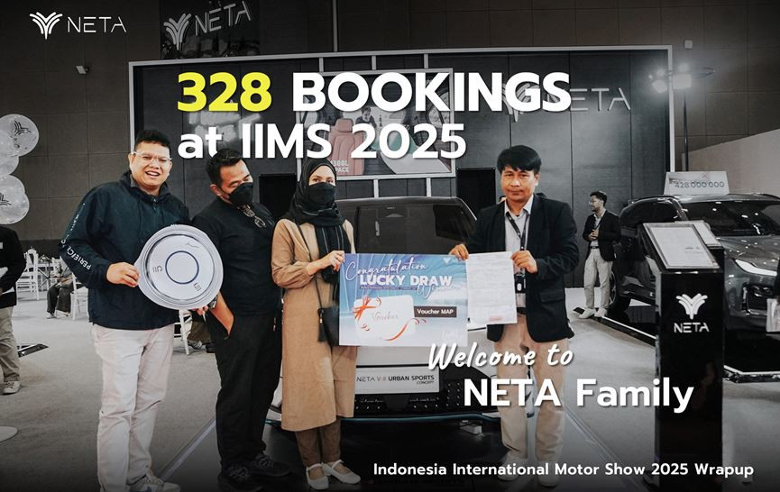 NETA secures 328 bookings at IIMS 2025, expands global reach