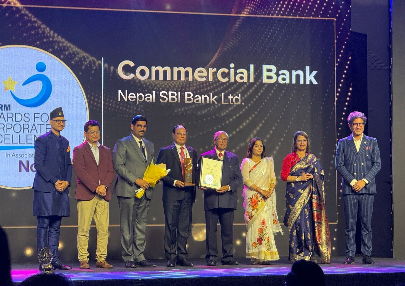 NSBL recognized with ‘HRM Nepal Awards for Corporate Excellence 2024’ under Commercial Bank category