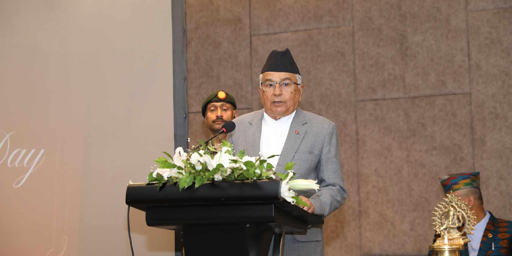 President Paudel stresses equal access to health services