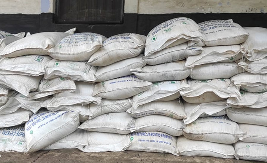 APF seize 800 kg of smuggled sugar in Shailyashikhar