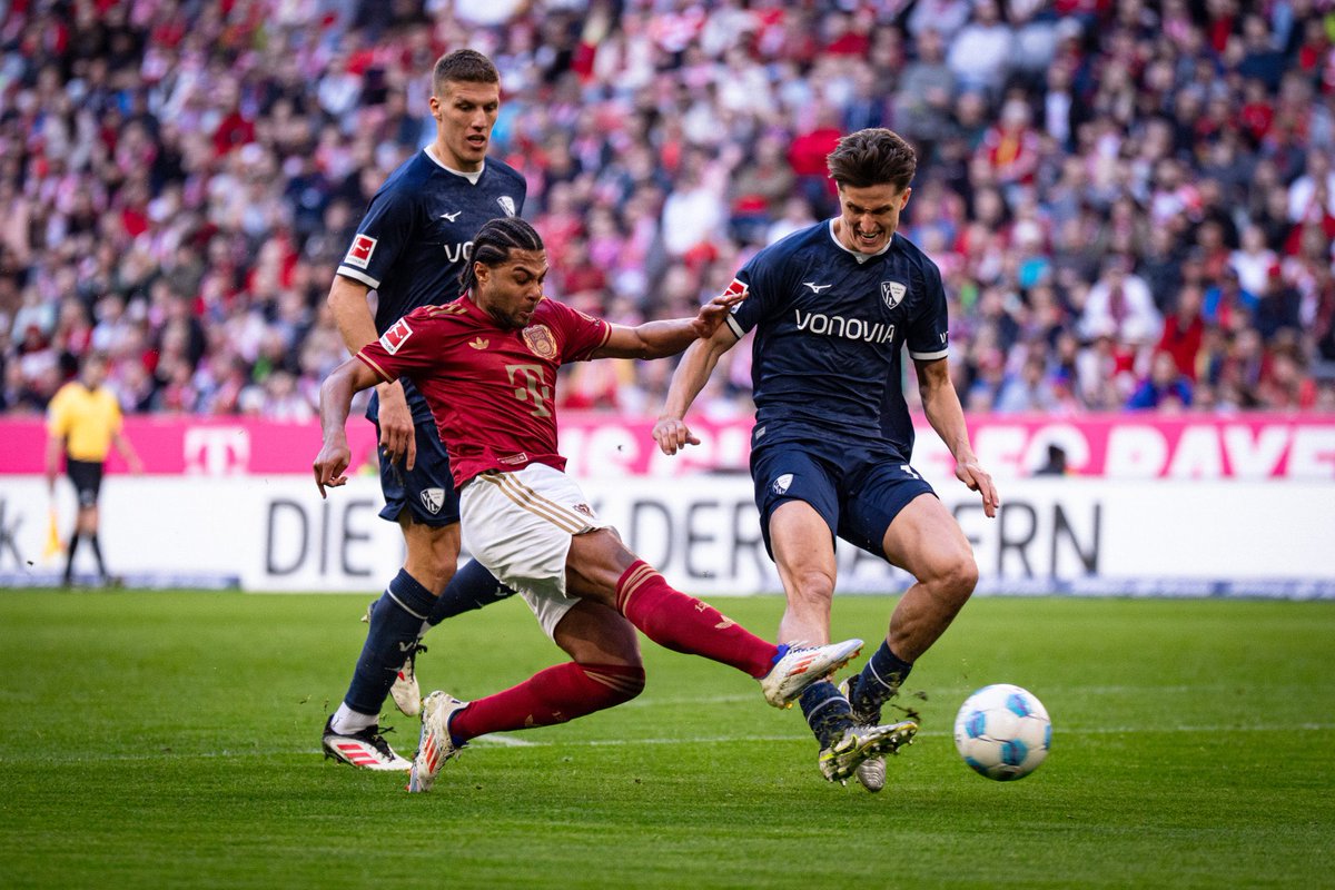 Bochum stuns 10-man Bayern Munich with thrilling 3-2 comeback victory