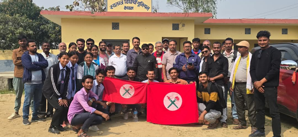 NSU wins at two campuses in Siraha