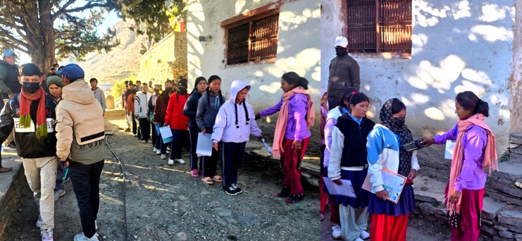 Metal detectors used for the first time in Dolpa district for SEE