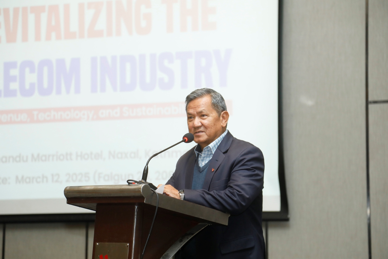 Minister Gurung presses need for reforms in telecommunication industry