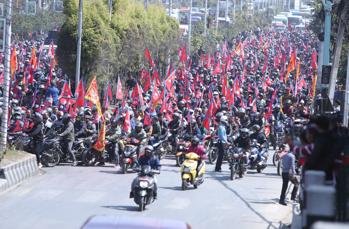 RPP holds motorcycle rally demanding monarchy restoration (photos)