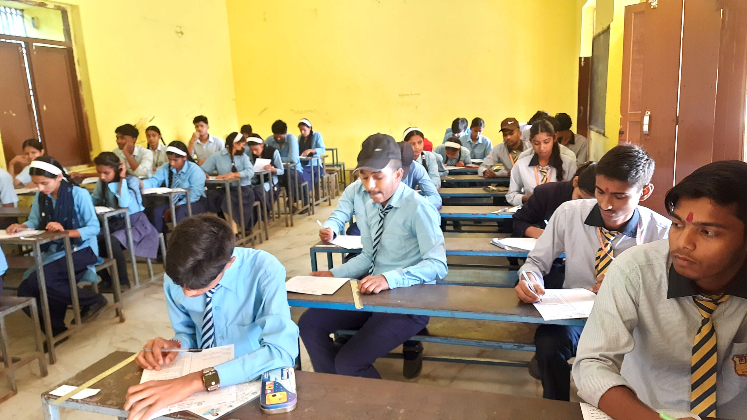 Massive cheating material seized at Khakhana Lotana SEE exam center