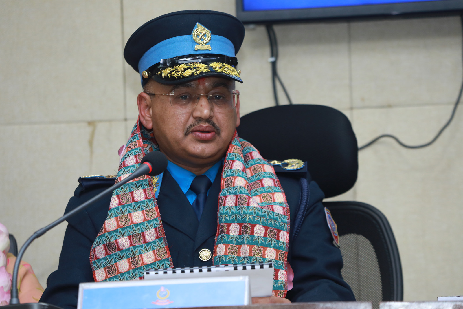 IGP Thapa pledges to strengthen police force & ensure citizen-friendly service