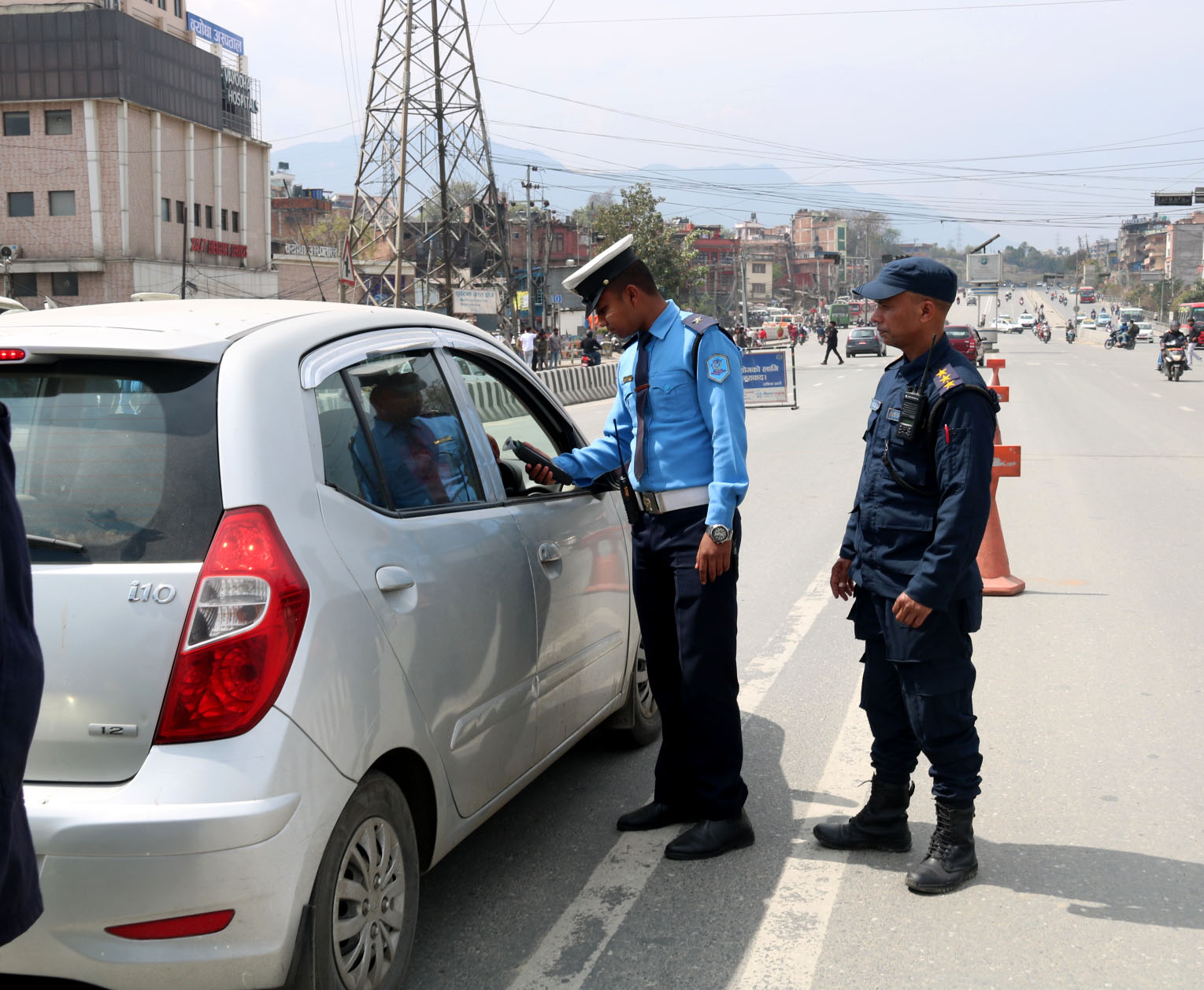 2,489 drivers booked for traffic violations in Kathmandu