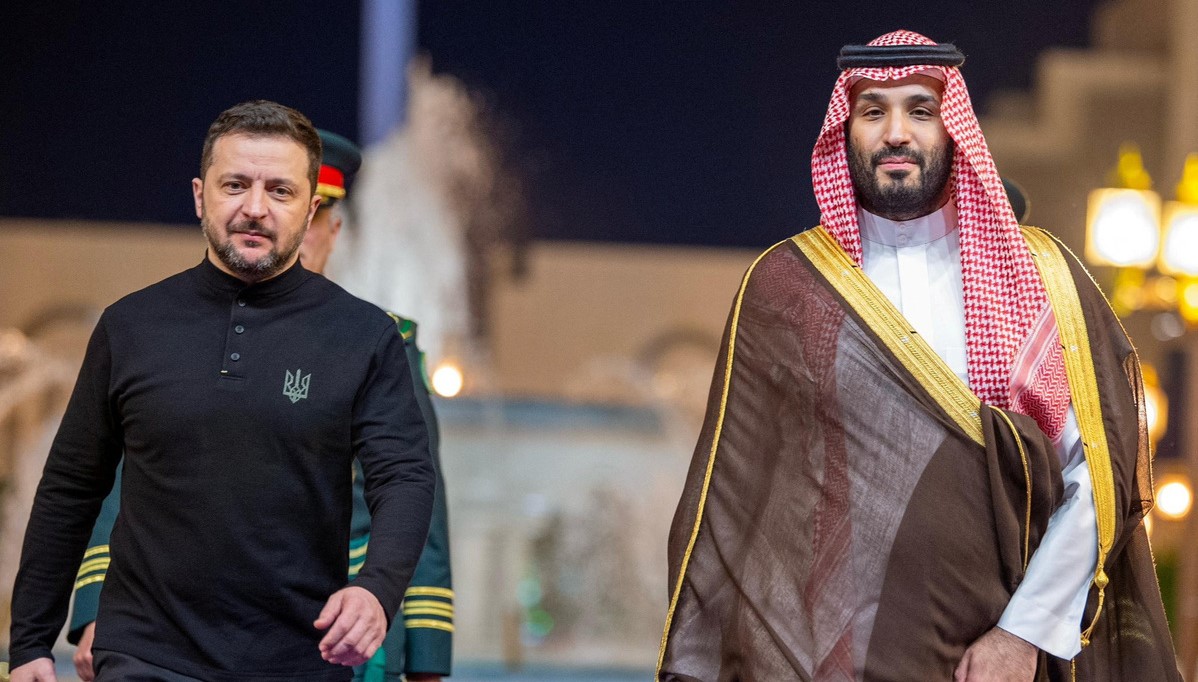 Saudi Crown Prince meets Ukrainian President Zelensky