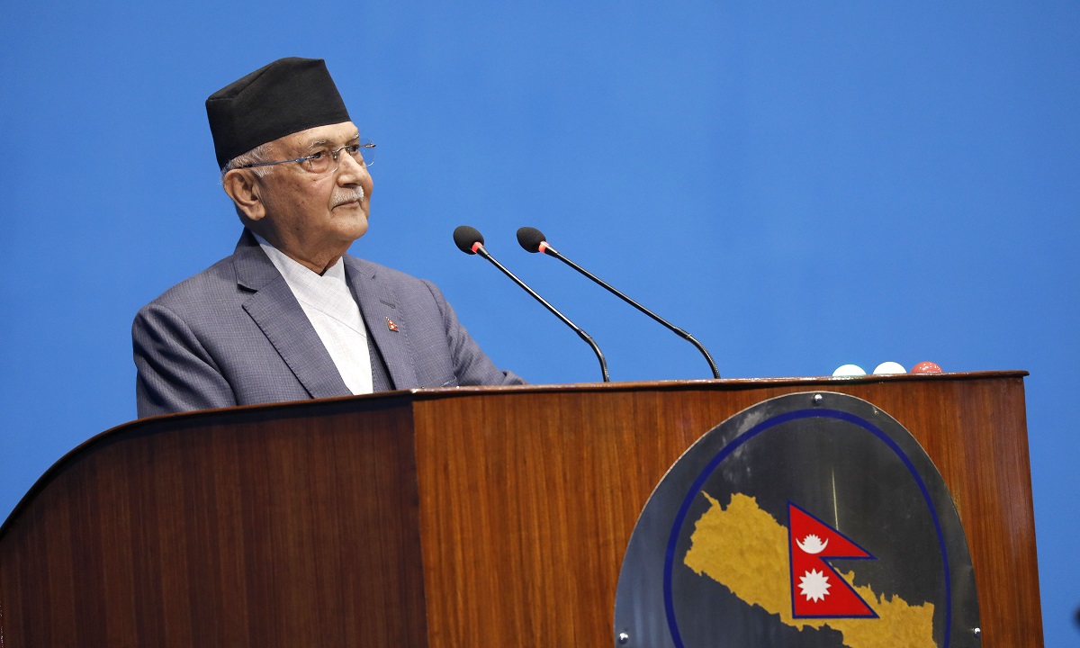 HoR Session: PM Oli insists many schemes implemented for boosting child and maternal health programmes