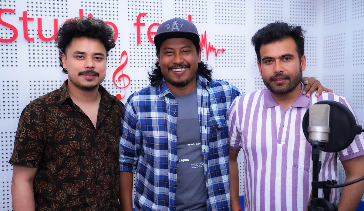 Nischal Basnet records new song for upcoming movie ‘Mahabhoj’