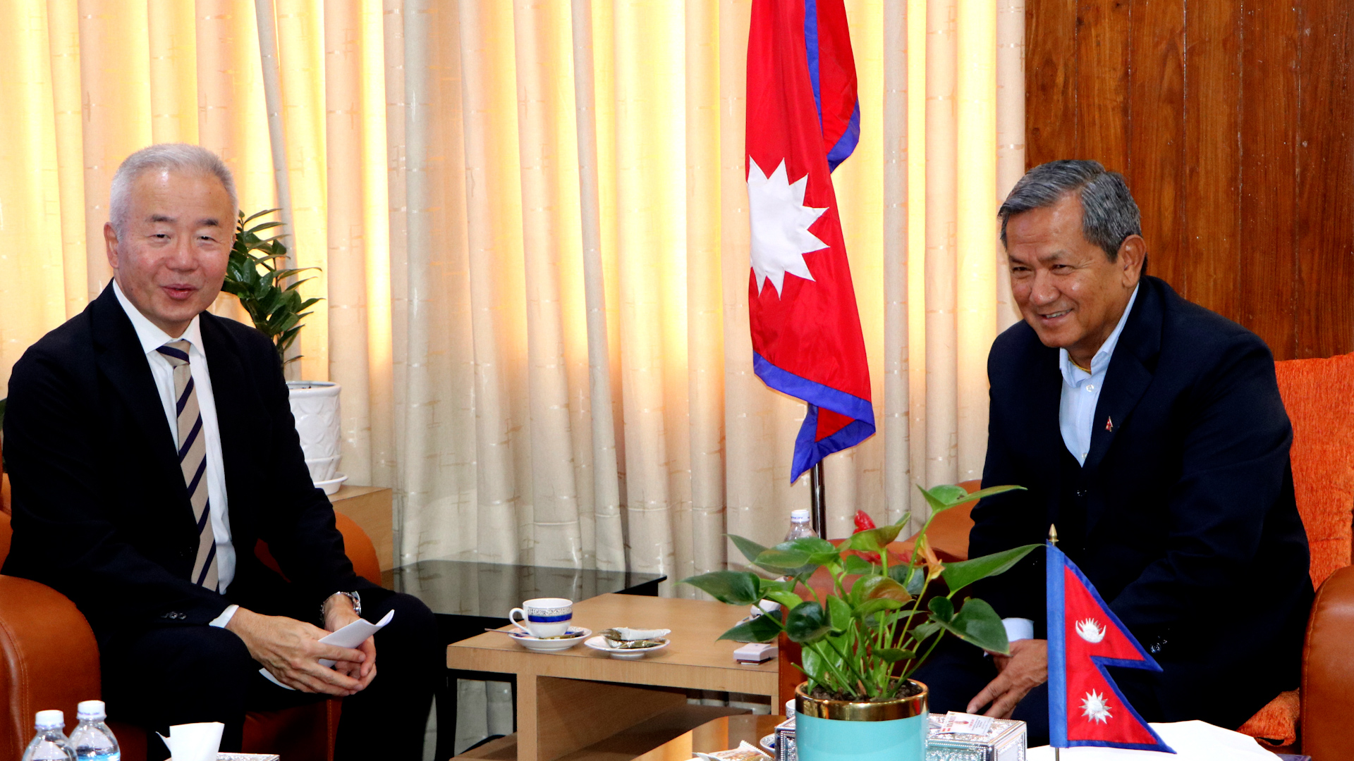 Communication minister meets Japanese Ambassador Toru Maeda for diplomatic talks
