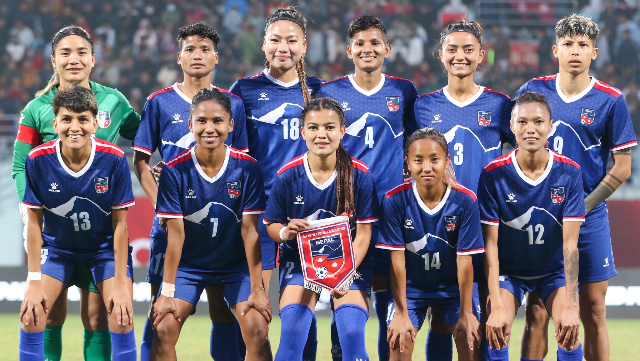 Nepal Women’s National Football team improves four spots in FIFA rankings