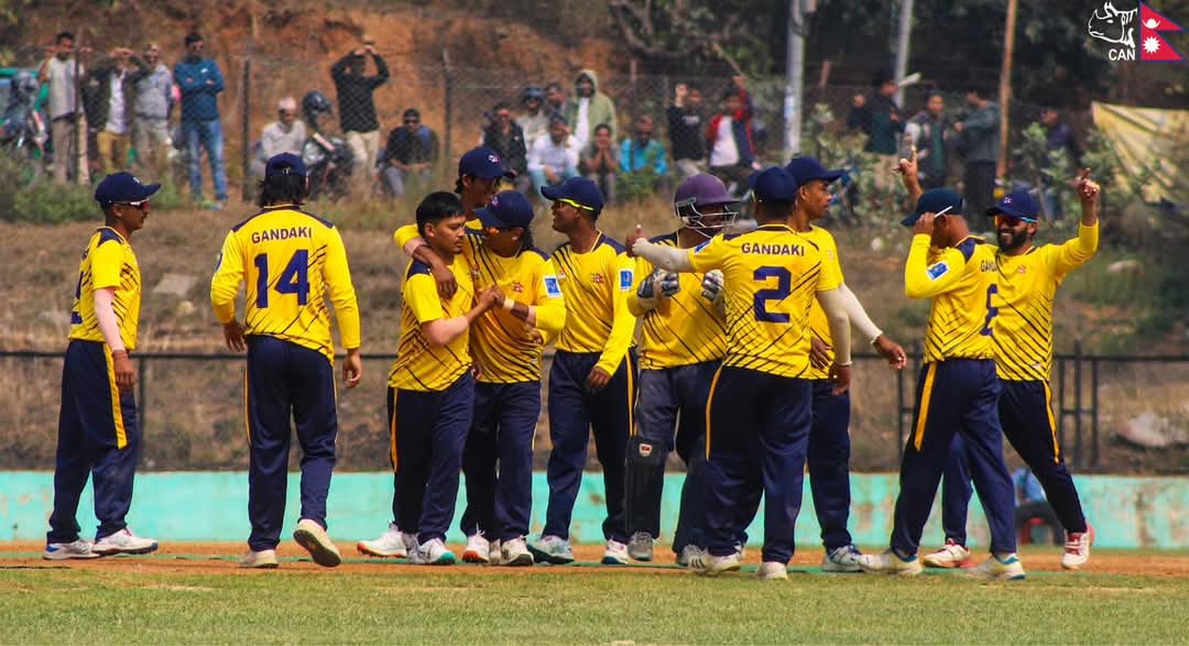 Gandaki defeats Karnali by four wickets in PM Cup