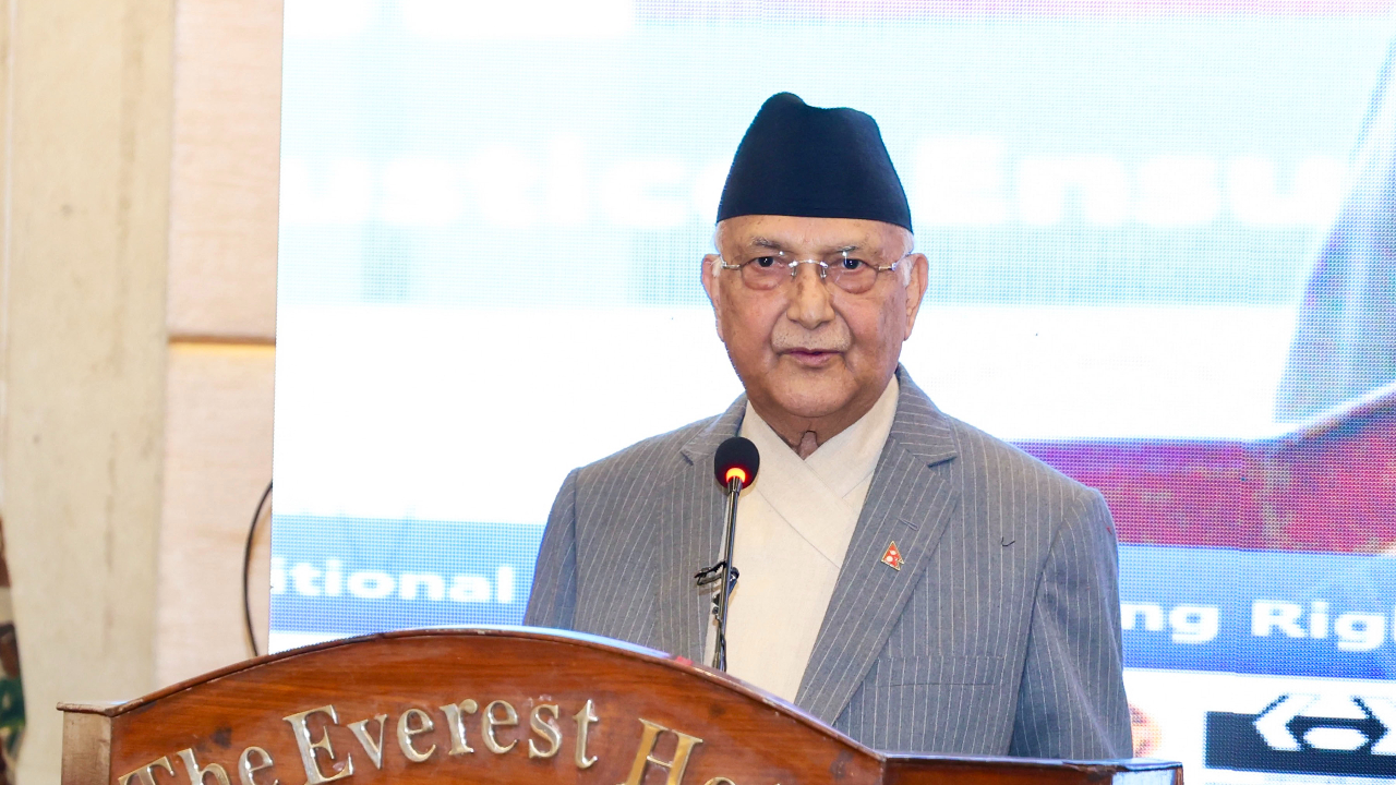PM Oli calls Kathmandu protests ‘normal’ and urges calm