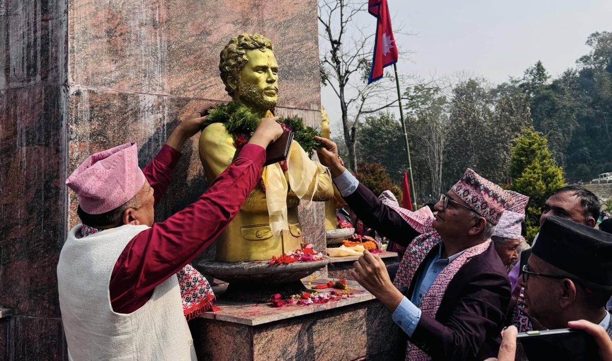 Tribute ceremony held in honor of 5 Martyrs of Jhapa Uprising