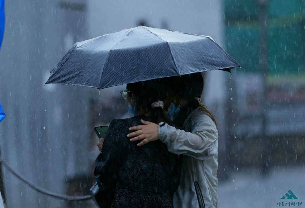 Rainfall hits valley & other parts of the country