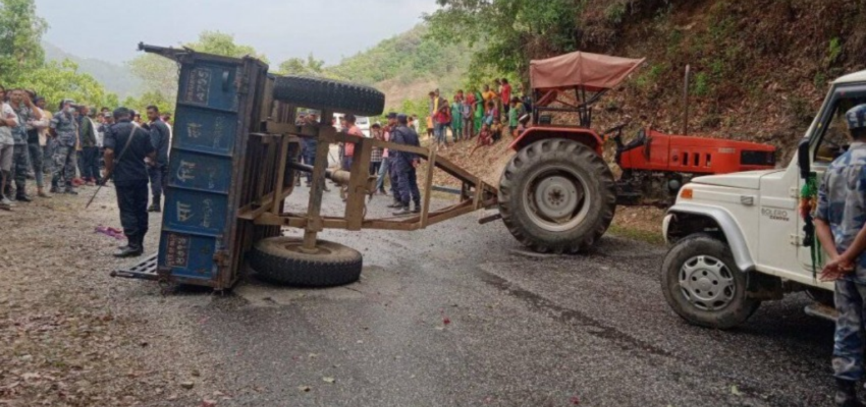 Tractor accident in Kalikot leaves four dead