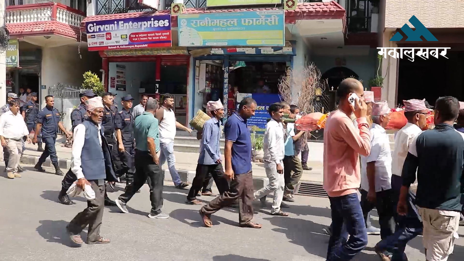 Butwal youth killed in Kashmir attack laid to rest (photos)