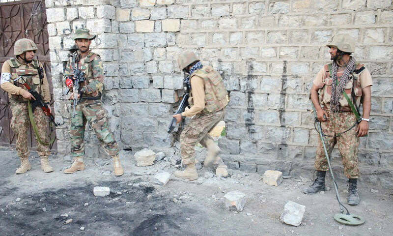 Soldier, 8 terrorists killed in security forces operations in NW Pakistan