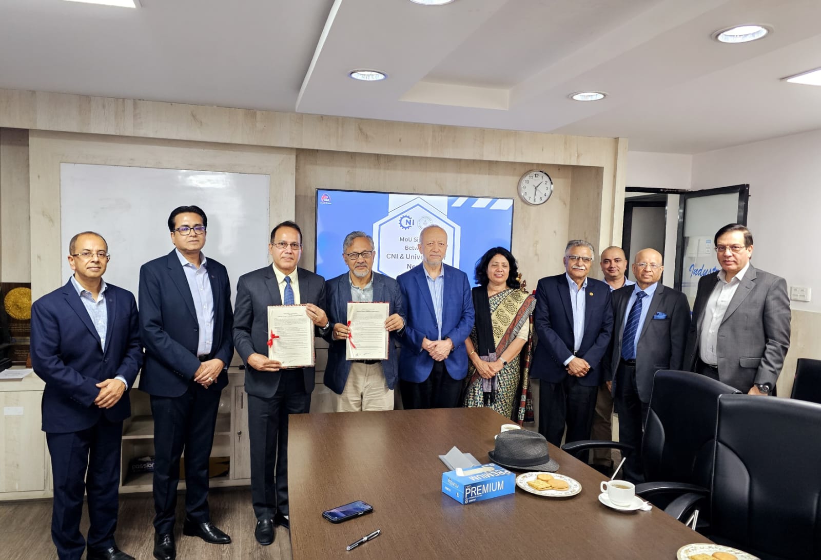 CNI & NU sign MoU to bridge education & industry