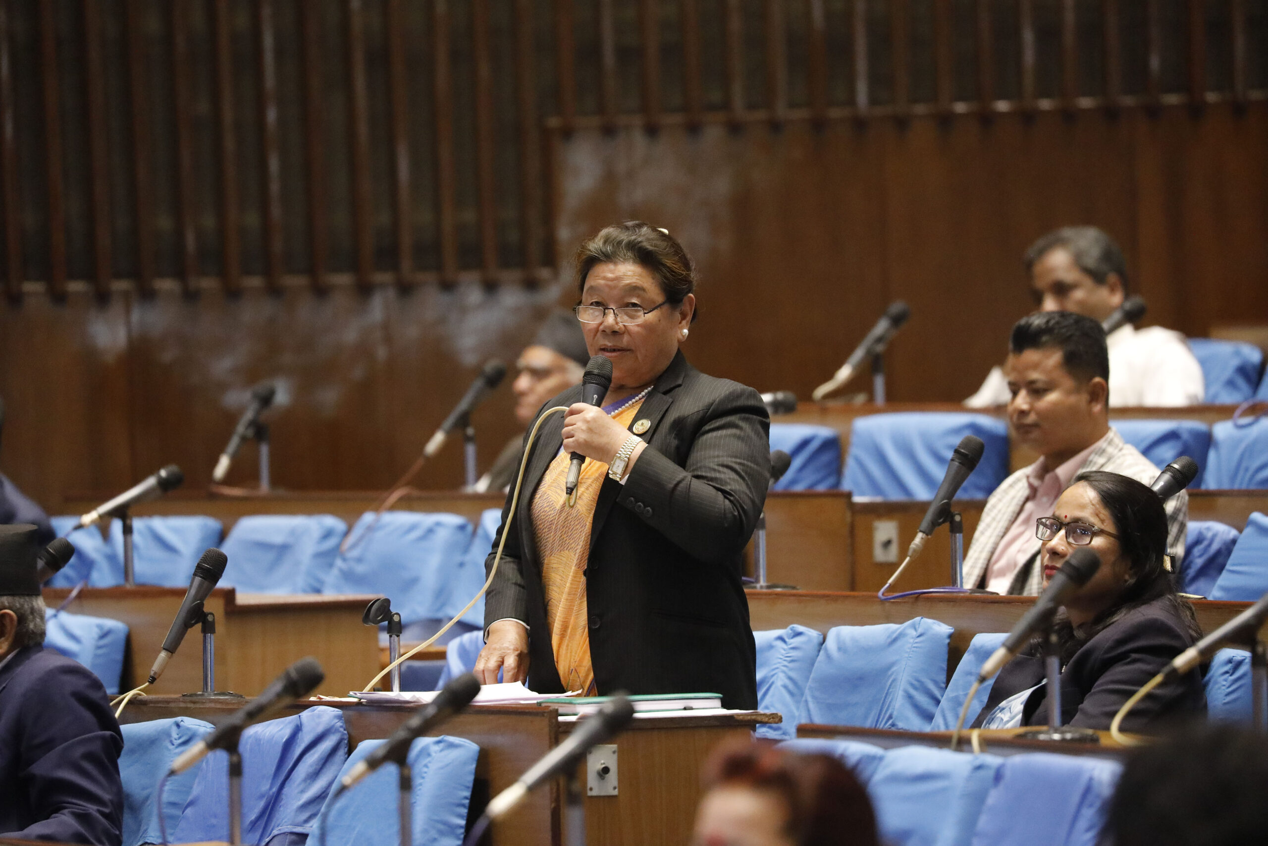 MP Durga Rai urges govt to respond with action, not words