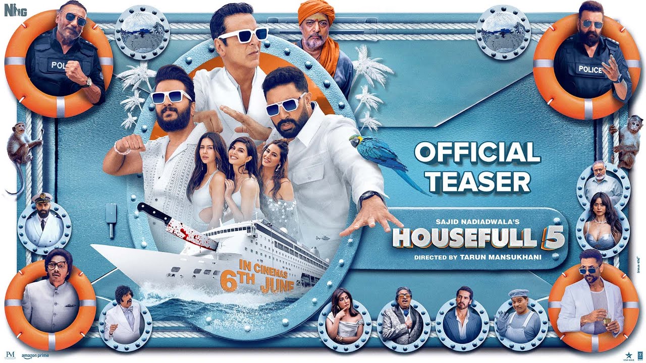 Housefull 5 teaser out: Killer comedy hits screens June 6!