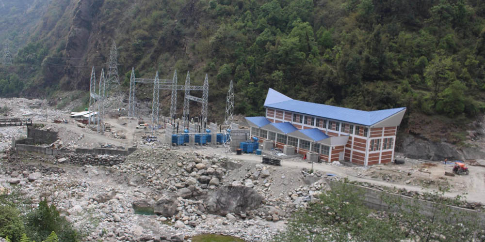 Construction of Thulokhola hydro project of 21.3 megawatt capacity in final stage
