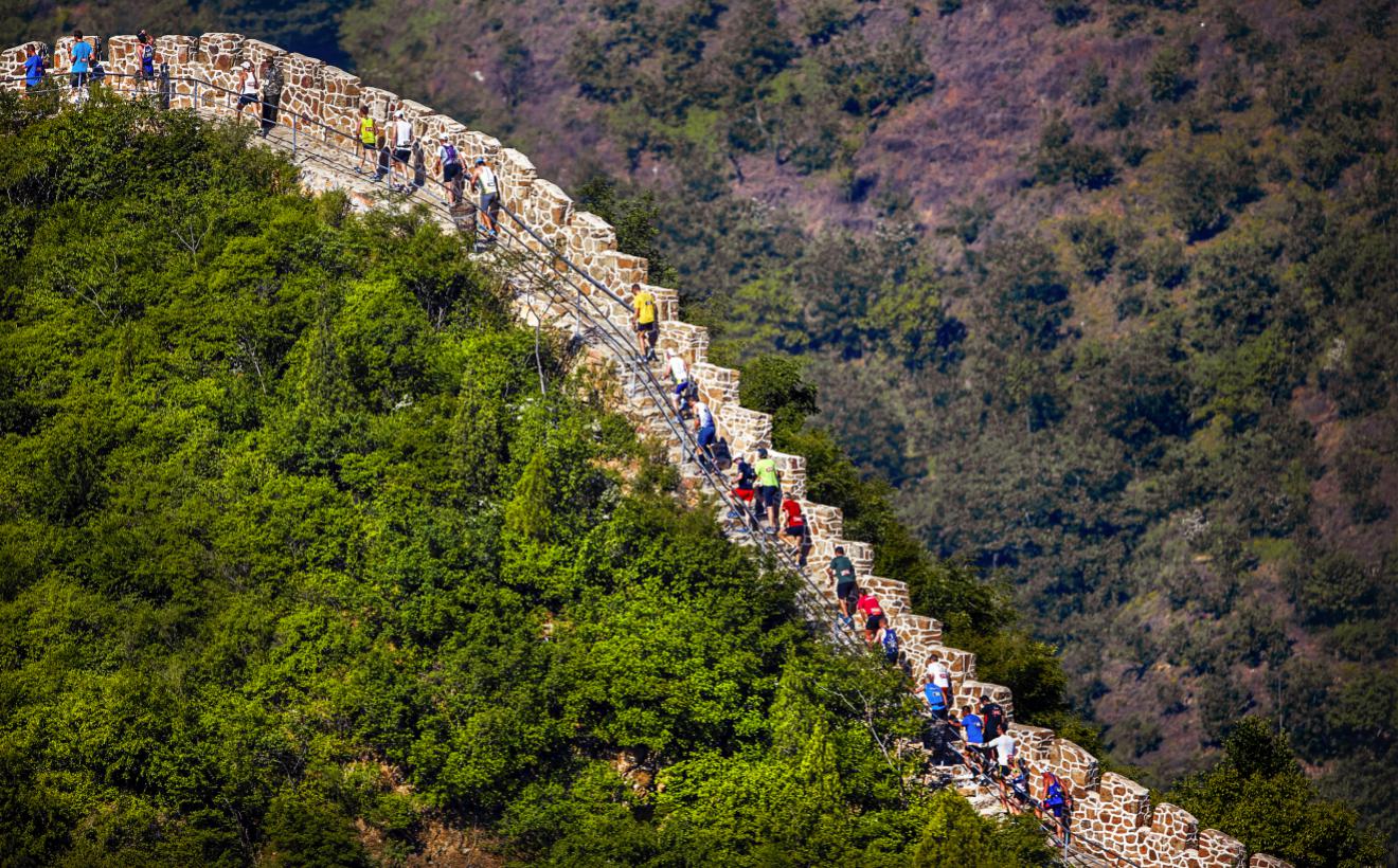 22nd Great Wall Marathon held at Huangyaguan, Tianjin