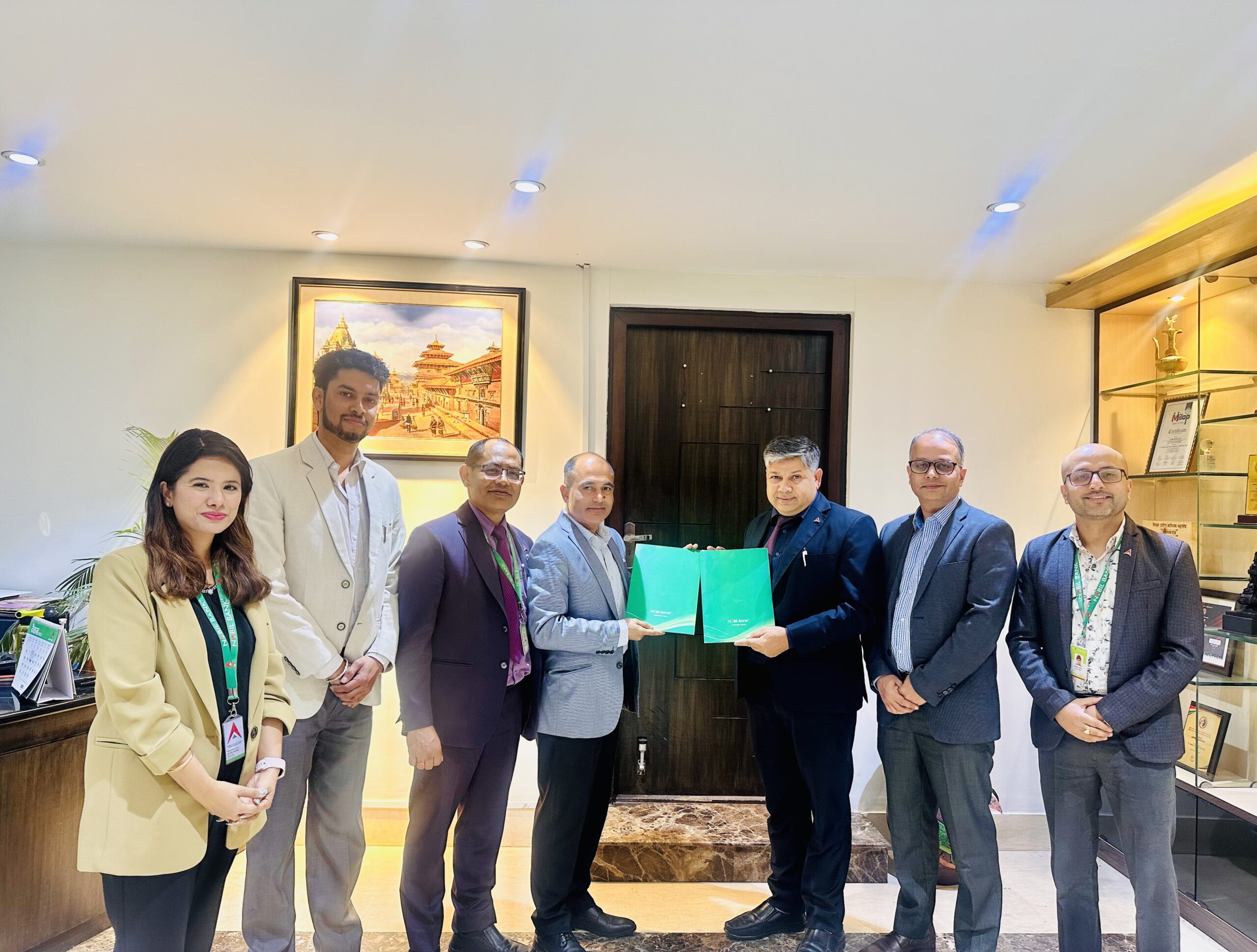 Nabil Bank signs MoU with Apollo Information Center, customers to get 10% discount
