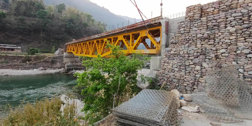 Bridge constructed at Jhedi in Gulmi’s Musikot Municipality